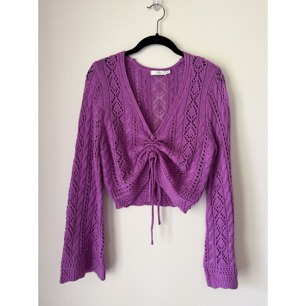 Lightweight Purple Lush Sweater